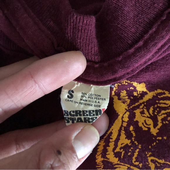 SOLD Vintage 1991 Valley School JOG-ATHAN Single Stitch T-shirt - Picture 7 of 7